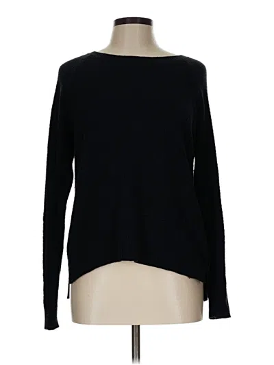 Pre-owned Madewell Pullover Sweater In Black