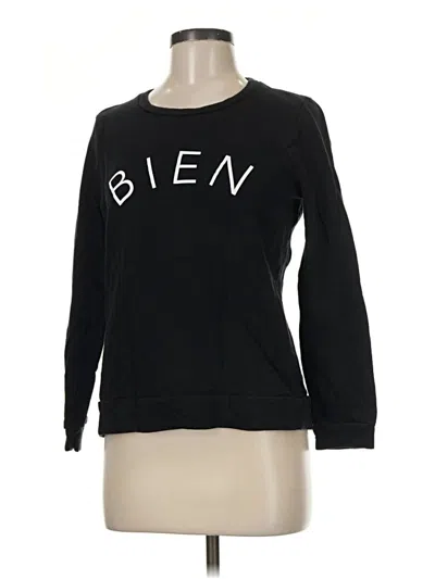 Pre-owned Madewell Pullover Sweater In Black
