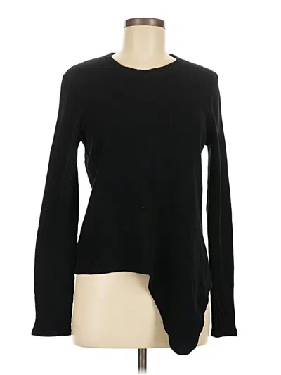 Pre-owned Madewell Pullover Sweater In Black