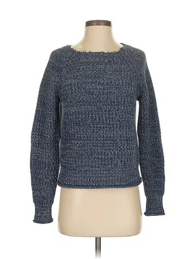 Pre-owned Madewell Pullover Sweater In Blue