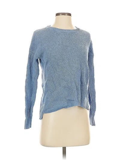 Pre-owned Madewell Pullover Sweater In Blue