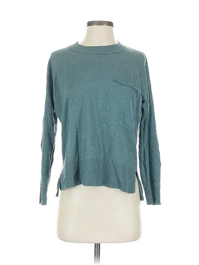 Pre-owned Madewell Pullover Sweater In Blue