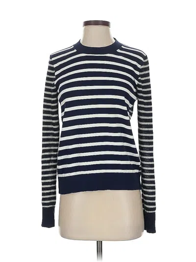 Pre-owned Madewell Pullover Sweater In Blue
