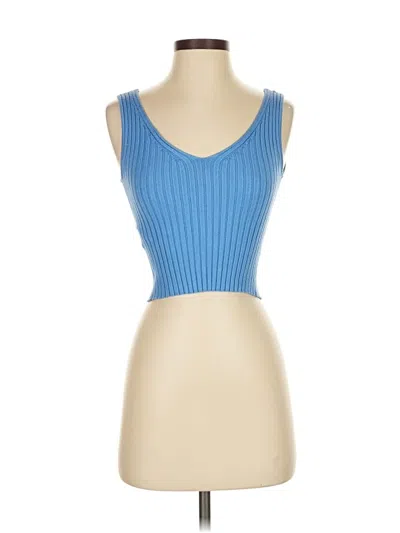 Pre-owned Madewell Pullover Sweater In Blue