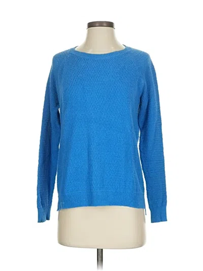 Pre-owned Madewell Pullover Sweater In Blue