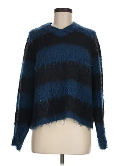 Pre-owned Madewell Pullover Sweater In Blue