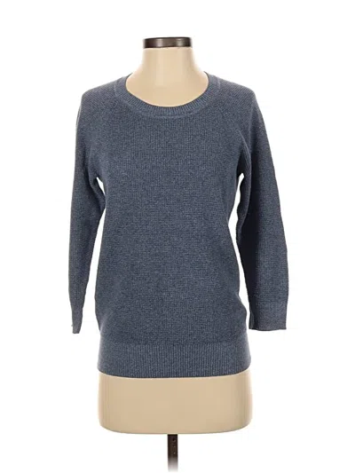 Pre-owned Madewell Pullover Sweater In Blue