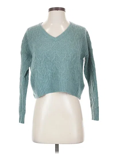 Pre-owned Madewell Pullover Sweater In Blue