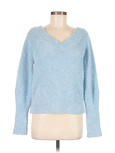 Pre-owned Madewell Pullover Sweater In Blue