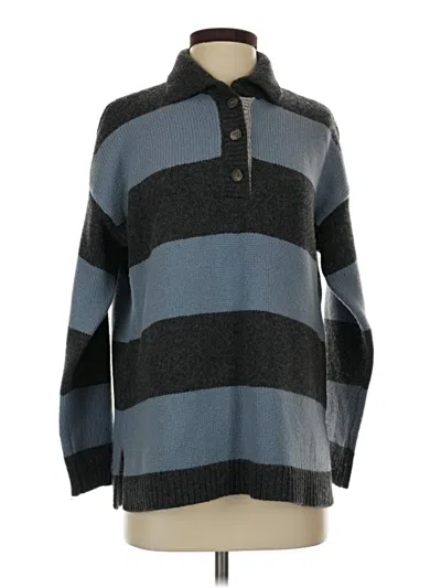 Pre-owned Madewell Pullover Sweater In Blue