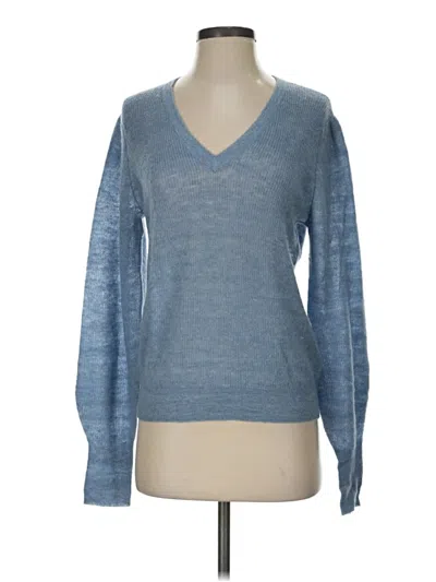 Pre-owned Madewell Pullover Sweater In Blue