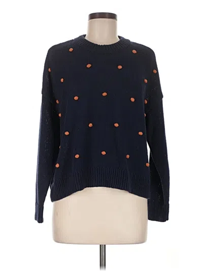 Pre-owned Madewell Pullover Sweater In Blue