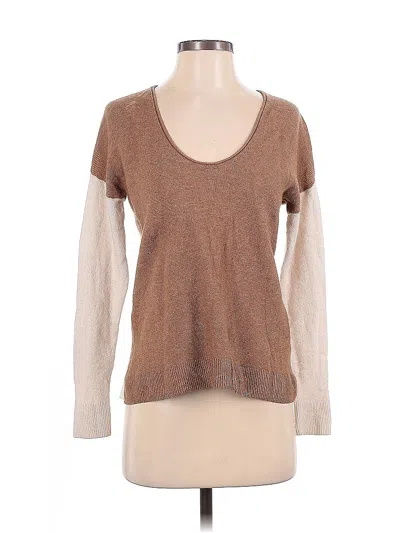 Pre-owned Madewell Pullover Sweater In Brown