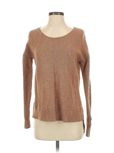 Pre-owned Madewell Pullover Sweater In Brown