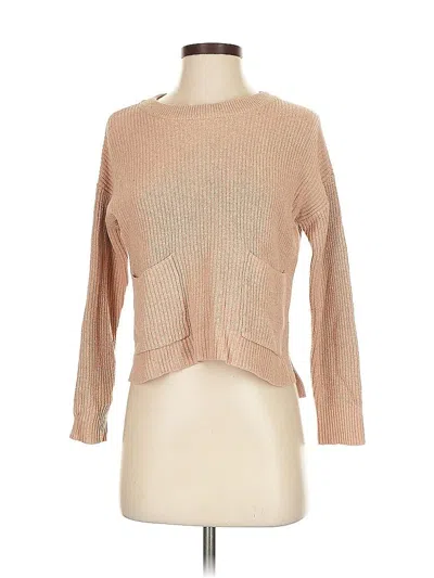 Pre-owned Madewell Pullover Sweater In Brown