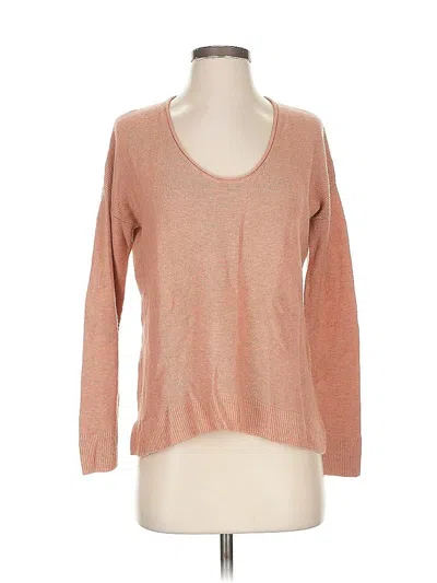 Pre-owned Madewell Pullover Sweater In Brown