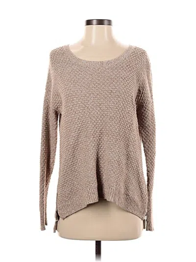 Pre-owned Madewell Pullover Sweater In Brown