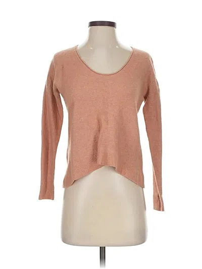 Pre-owned Madewell Pullover Sweater In Brown