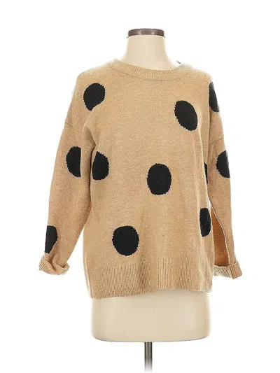 Pre-owned Madewell Pullover Sweater In Brown
