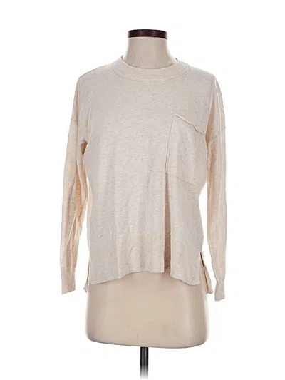 Pre-owned Madewell Pullover Sweater In Brown