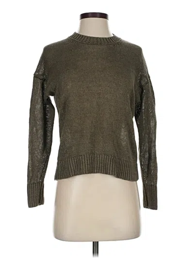 Pre-owned Madewell Pullover Sweater In Brown