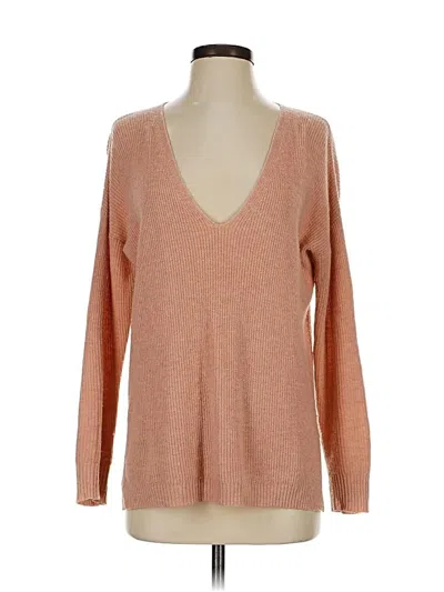 Pre-owned Madewell Pullover Sweater In Brown
