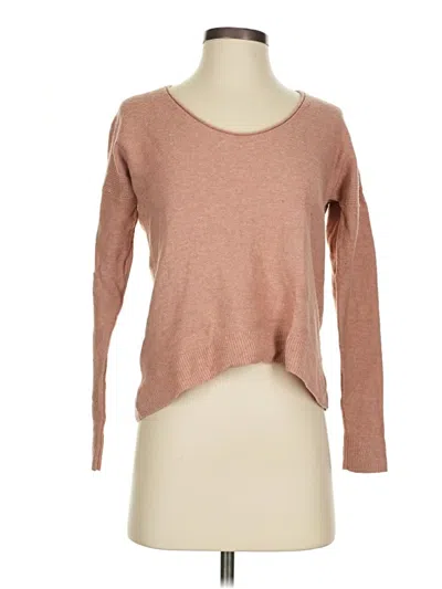 Pre-owned Madewell Pullover Sweater In Brown