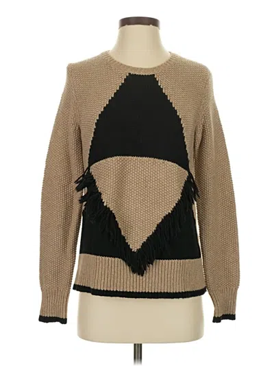 Pre-owned Madewell Pullover Sweater In Brown