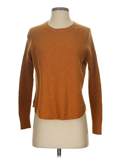 Pre-owned Madewell Pullover Sweater In Brown