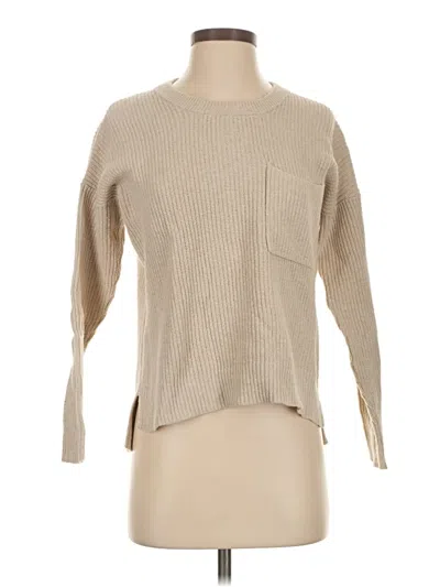 Pre-owned Madewell Pullover Sweater In Brown