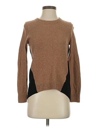Pre-owned Madewell Pullover Sweater In Brown