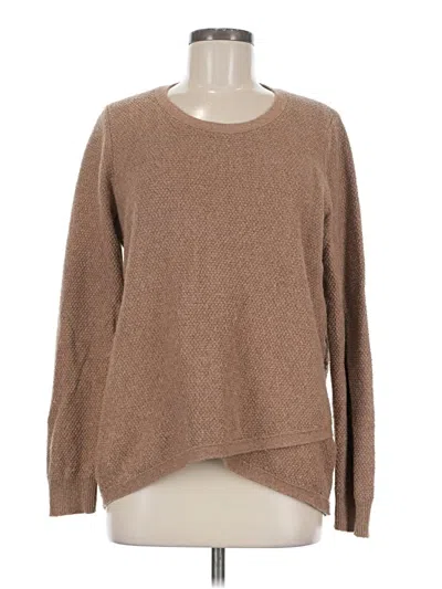 Pre-owned Madewell Pullover Sweater In Brown