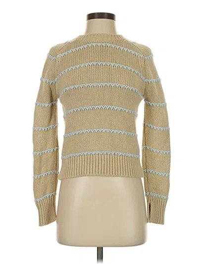Pre-owned Madewell Pullover Sweater In Brown