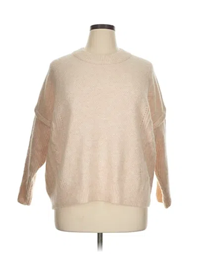 Pre-owned Madewell Pullover Sweater In Brown