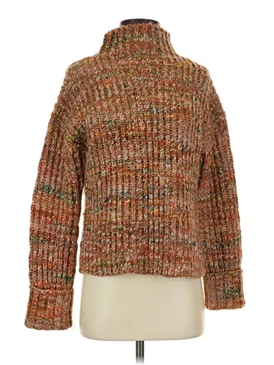 Pre-owned Madewell Pullover Sweater In Brown
