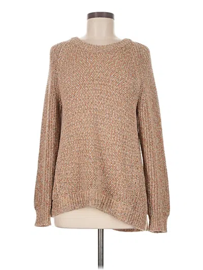 Pre-owned Madewell Pullover Sweater In Brown
