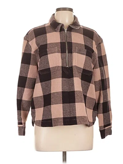 Pre-owned Madewell Pullover Sweater In Brown