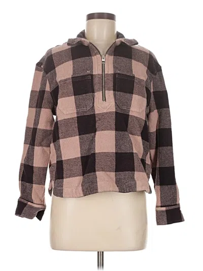 Pre-owned Madewell Pullover Sweater In Brown