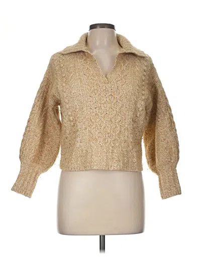 Pre-owned Madewell Pullover Sweater In Brown