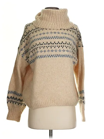 Pre-owned Madewell Pullover Sweater In Brown