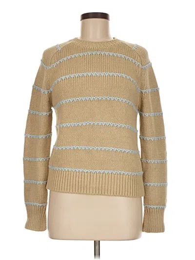 Pre-owned Madewell Pullover Sweater In Brown