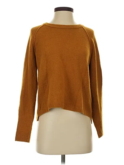 Pre-owned Madewell Pullover Sweater In Brown