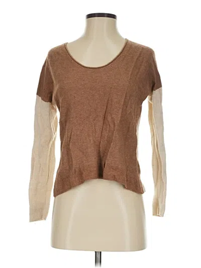 Pre-owned Madewell Pullover Sweater In Brown