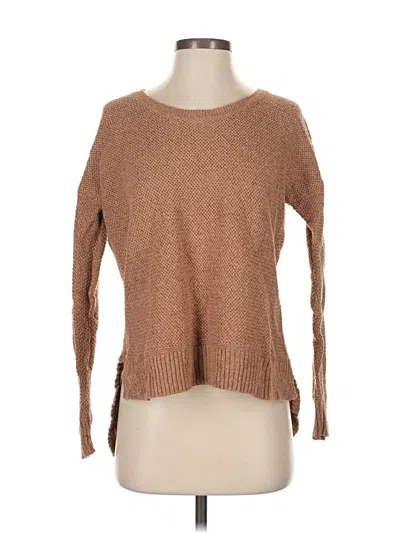 Pre-owned Madewell Pullover Sweater In Brown