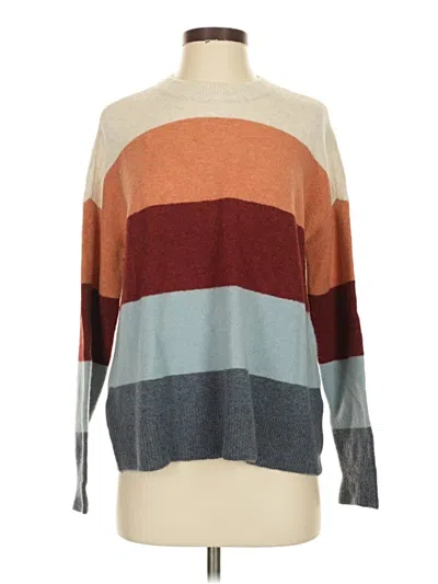 Pre-owned Madewell Pullover Sweater In Brown