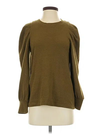 Pre-owned Madewell Pullover Sweater In Brown
