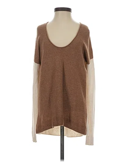 Pre-owned Madewell Pullover Sweater In Brown