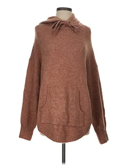 Pre-owned Madewell Pullover Sweater In Brown