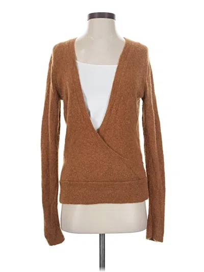 Pre-owned Madewell Pullover Sweater In Brown