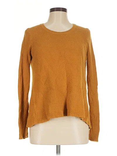 Pre-owned Madewell Pullover Sweater In Gold